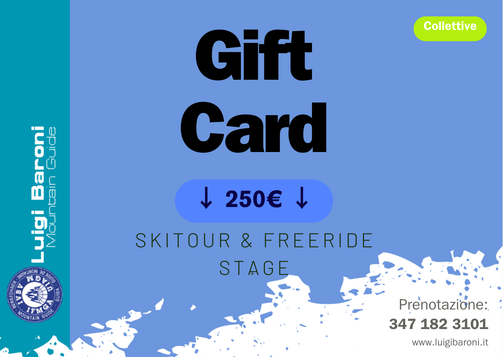 gift card corso scialpinismo freeride